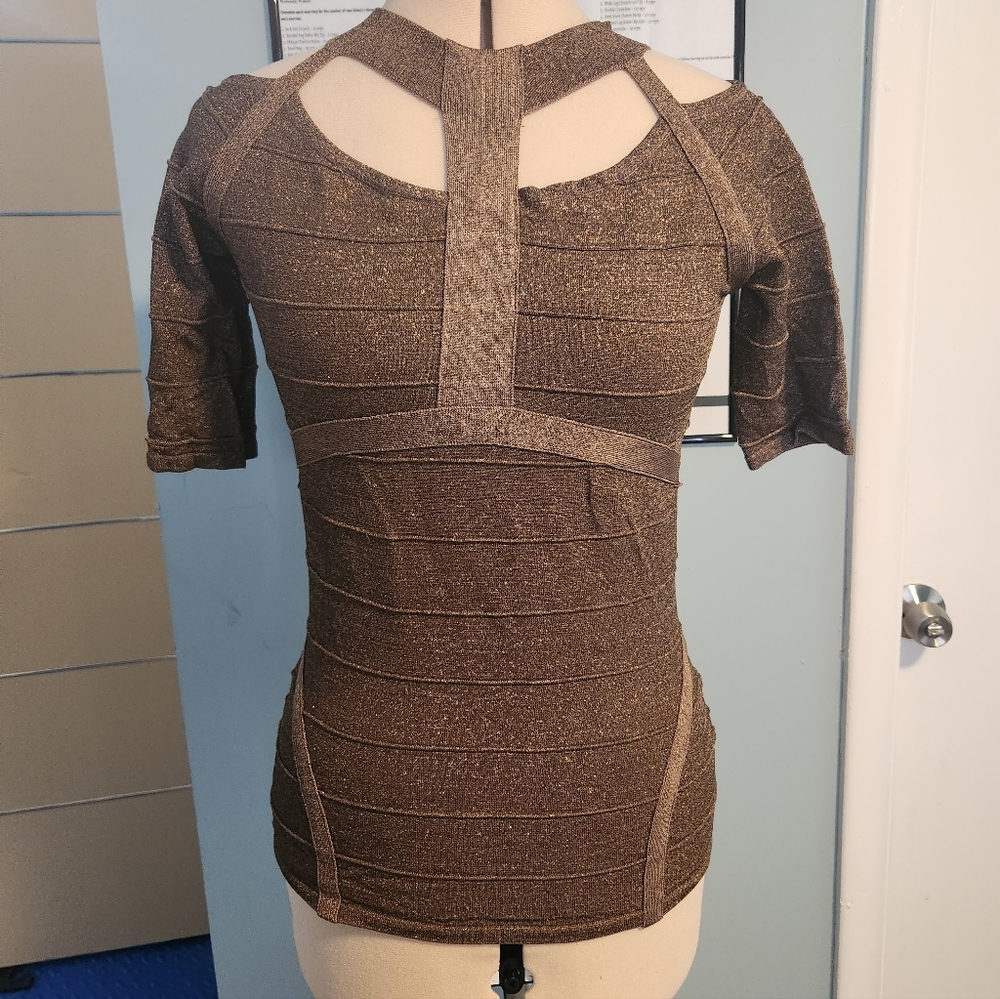 Boston Proper Brown Shirt